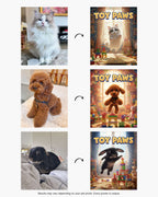 Toy Paws | Custom Pet Movie Poster