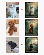 Jurassic Paws | Custom Pet Movie Poster