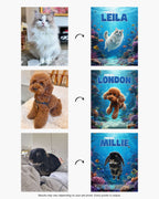 Finding (Your Pets Name) | Custom Pet Movie Poster